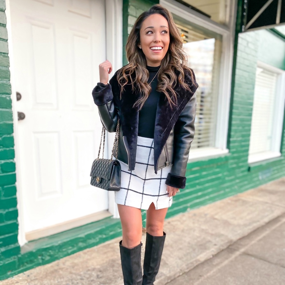 Lulus winter skirt